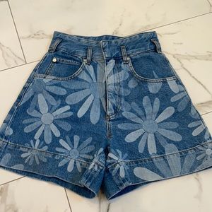 Sandro denim shorts